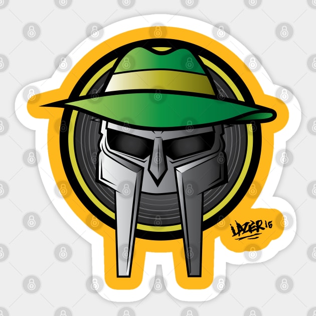 Lowrider DOOM Sticker by TheDopestRobot